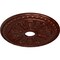 Ekena Millwork Bristol Ceiling Medallion (Fits Canopies up to 3 7/8"), 23 1/2"OD x 3 7/8"ID x 1"P, Antique Copper CM23BIACS - alternate 2